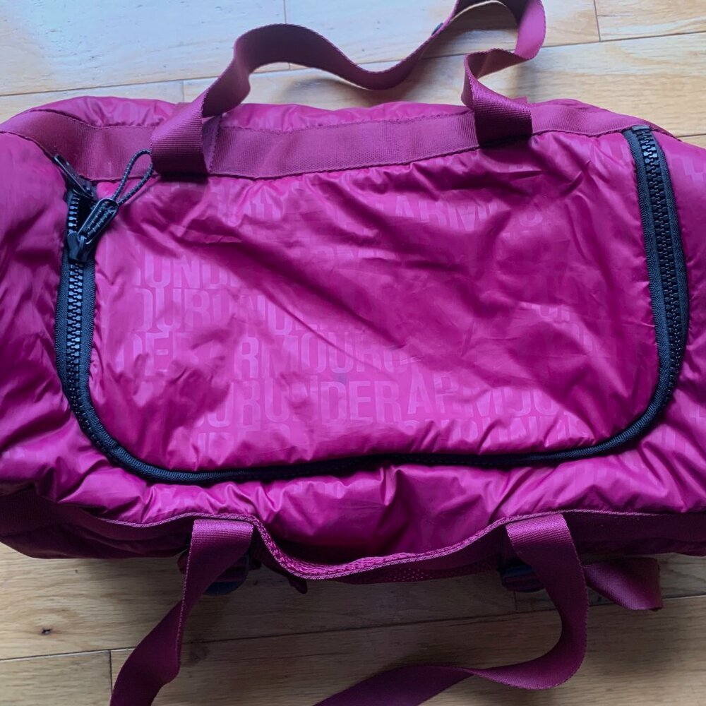 Under Armour Pink Duffel Bag